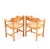 Mid-Century Modern Pine Armchairs by Rainer Daumiller, 1970s, Set of 4 For Sale - Image 6 of 12