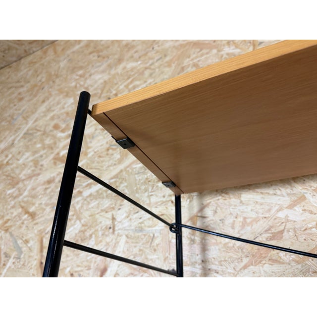 Mid-Century Ash Shelf Wall Unit from WHB Germany, 1960s For Sale - Image 9 of 18