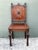 Early 20th Century Vintage English Hall Chair With Dog Motif For Sale - Image 5 of 12