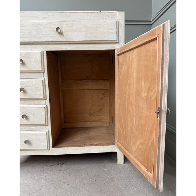 Vintage Patinated Parisian Buffet, 1940s For Sale - Image 14 of 16