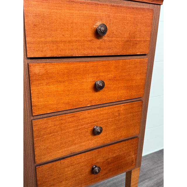 Vintage Italian Wooden Chest of Drawers, 1970s For Sale - Image 12 of 13