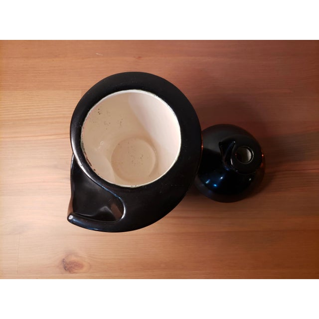 1920s Art Deco Stoneware Tobacco Pot France C. 1920s For Sale - Image 5 of 7