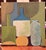 Mid-Century Modern 1970s Mid Century Modern Painting of Still Life Vases Signed For Sale - Image 3 of 14