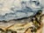 Rustic Henry Emil Salloch Original Watercolor on Paper Cerrillos, New Mexico. 1955. For Sale - Image 3 of 7