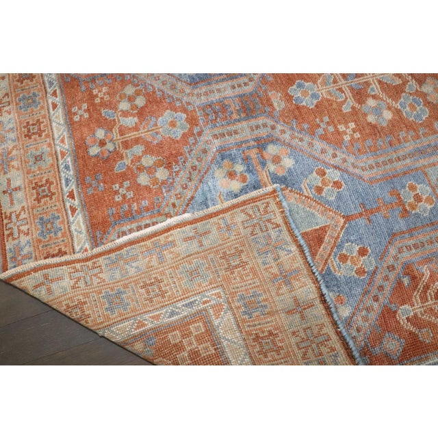 Early 20th Century Tribal Persian Shiraz Small Rug - 3'11" x 5'8" For Sale - Image 9 of 11