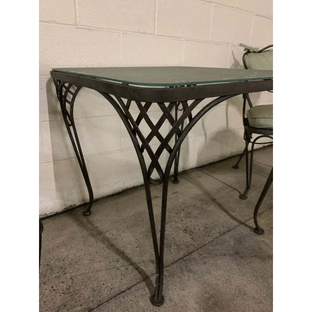 Vintage French Style Bistro Table & 2 Chairs Chairish