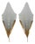 Brass Wall Lamps from Ikea, Sweden, 1990s, Set of 2 For Sale
