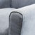 Textile Dh Modern Blue Fabric Lounge Chair – Comfortable and Stylish Armchair For Sale - Image 7 of 8