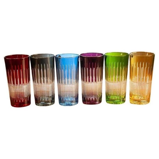 Contemporary New 350 ml Glasses by Huta Julia, Set of 6 For Sale - Image 3 of 18
