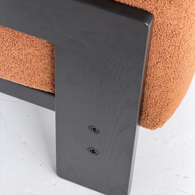 Wood Ebonized Bastiano Chair Attributed to Afra + Tobia Scarpa for Gavina For Sale - Image 7 of 10