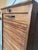 Wood Early 20th Century Filing Cabinet With One Roller Louver Door & Five Shelves For Sale - Image 7 of 9