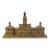 Antique Enterprise Independence Hall Architectural Cast Iron Bank, Circa 1875 For Sale