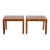 1960s Mid-Century Lane Parson Style End Side Tables Pair For Sale