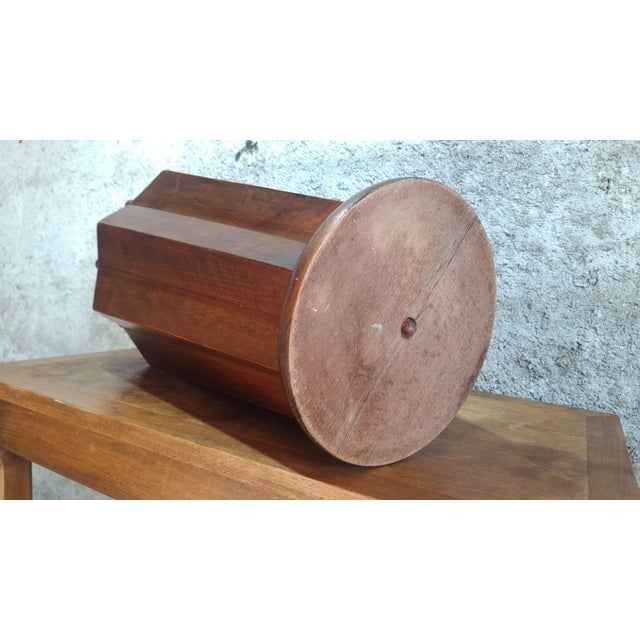 Wood Art Deco Carved Wood Umbrella Stand, 1890s For Sale - Image 7 of 9