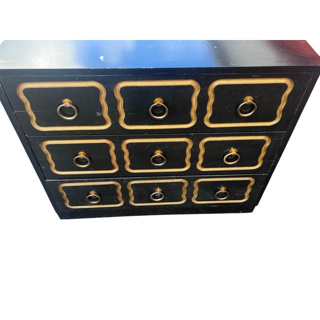 Mid 20th Century Dorothy Draper Style Dresser Chest For Sale - Image 11 of 12
