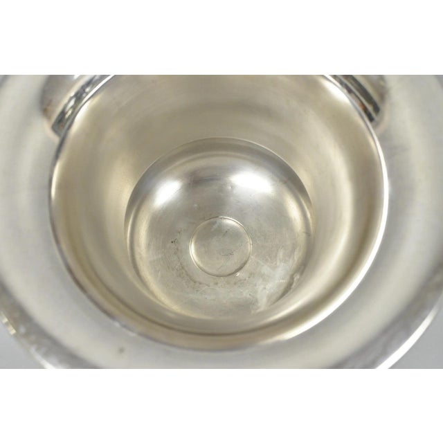 Vintage Bristol Silver Plated Trophy Cup Urn Champagne Chiller Bar Ice Bucket For Sale - Image 12 of 17