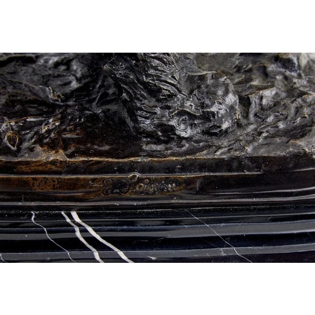 good quality horse racing desk top bronze circa 1990. fine example of a mid sized bronze which we used as shop decoration...