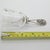 Vintage Italian Handmade Genuine Silver Bell With Decorated Glass and Silver Handle For Sale - Image 14 of 15