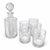 Crystal Whisky Bottle and Glasses from Baccarat, Set of 6 For Sale - Image 9 of 9
