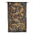 Acanthus & Owl Loom Woven Tapestry - 115 X 72 Cm (3'9" X 2'4") - Requires Rod Size 2 For Sale