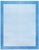 Doris Leslie Blau Vintage Indian Dhurrie Blue With Blue Flatweave Cotton Rug For Sale