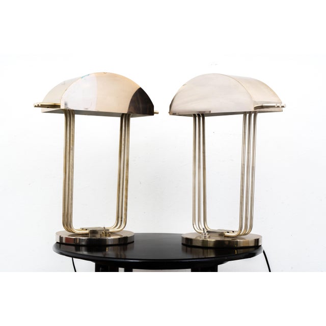 Lamps by Marcel Breuer for the Paris Expo, 1925, Set of 2 For Sale - Image 14 of 14