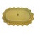 With a charming relief pattern of bunny rabbits, cabbages, and celery and finished with a scalloped edge, our green...