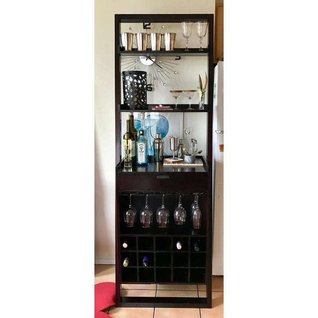 Crate & Barrel Leaning Wine Bar Chairish