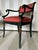 Wood Early 20th Century Chic Pair of Regency Style Armchairs For Sale - Image 7 of 10