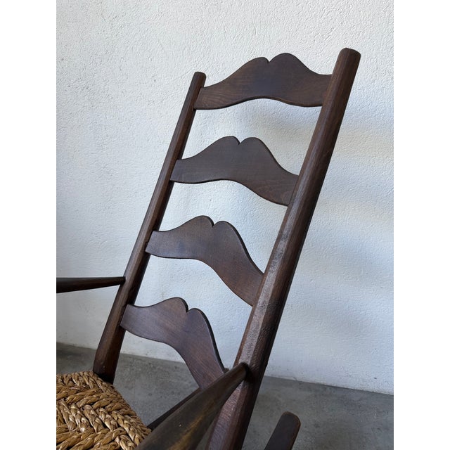 Antique French Rocking Chair, 1900s For Sale - Image 13 of 18