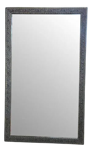 Art Nouveau Painted Wood Mirror