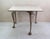 Small Antique Bleached Side Table with Claw and Ball Feet, 1800 For Sale - Image 9 of 11