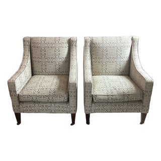 Pair of George Smith Club Chairs. Like New Condition! For Sale