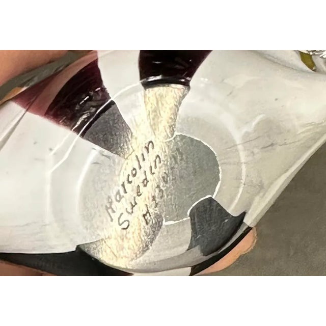 Vintage Colorful Murano Glass Fish Figurines- Set of 7 For Sale - Image 4 of 12