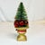 American 1960s Vintage Boho Chic Hollywood Regency Bottle Brush Christmas Tree For Sale - Image 3 of 8
