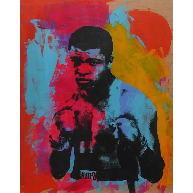Ali Painting by Dane Shue For Sale