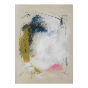 "Inevitable" Contemporary Original Abstract Painting on Paper