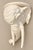 Italian Glazed Elephant Head Wall Bracket For Sale - Image 4 of 7