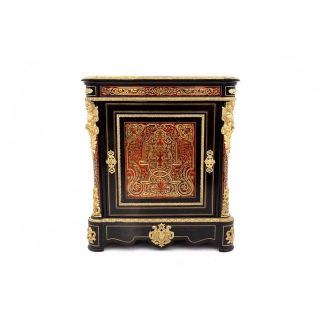 Antique Mid-19th Century Boulle Chest of Drawers, France For Sale - Image 17 of 17