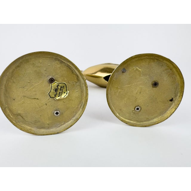 Mid-Century Brass Herons by Gilde Handwerk, 1960s, Set of 2 For Sale - Image 17 of 18