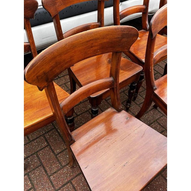 Extending Dining Table & 10 Chairs with 2 Leaves, Set of 11 For Sale - Image 12 of 18
