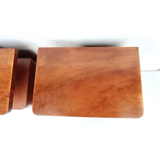 Bedside Tables by Jindrich Halabala for Up Závody, 1930s, Set of 2 For Sale - Image 14 of 18