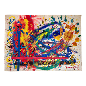 Hendrik Grise Original Signed Abstract Expressionist Painting