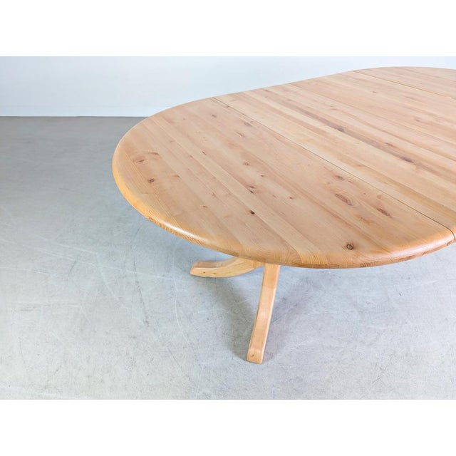 Mid-Century Extendable Dining Table in Pine by Rainer Daumiller For Sale - Image 9 of 12