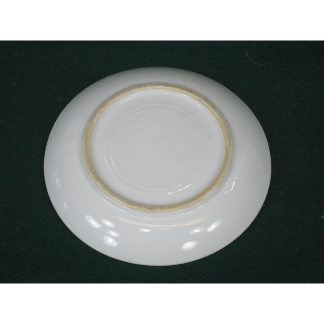 Plate / Saucer Antique Japanese Satsuma Figurine Oriental Japan Men, Ladies For Sale - Image 12 of 13