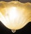 1970s Murano Glass Gold Ceiling Light Flower, 1970 For Sale - Image 5 of 10