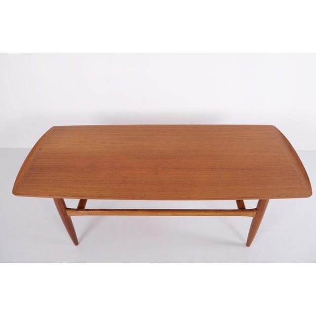 Jason Møbler Danish Coffee Table in Teak from Jason Møbler, 1960s For Sale - Image 4 of 11
