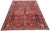 Modern Modern Bidjar Style Red Handmade Wool Rug With Geometric Floral Motif For Sale - Image 3 of 8