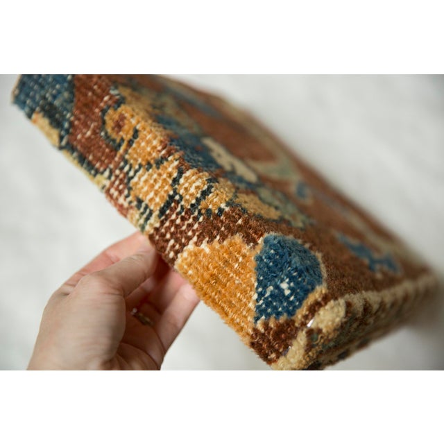 2020s Decorative Cork Board Antique Ziegler Mahal Rug Fragment Art For Sale - Image 5 of 16