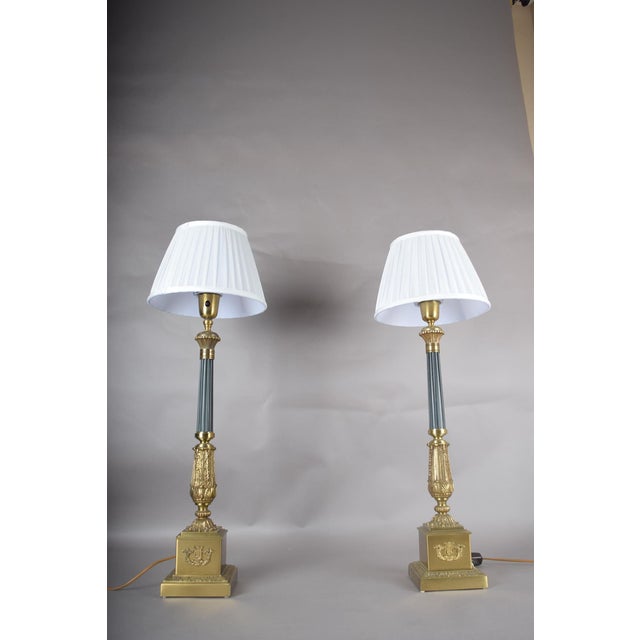 Vintage Table Lamps by Einar Bäckström for Maison Jaspers, 1950s, Set of 2 For Sale - Image 9 of 18